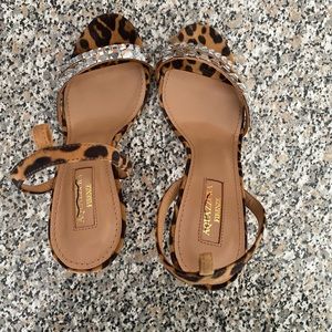 Aquazzura 
 No Straps.  Vera 105 sandals